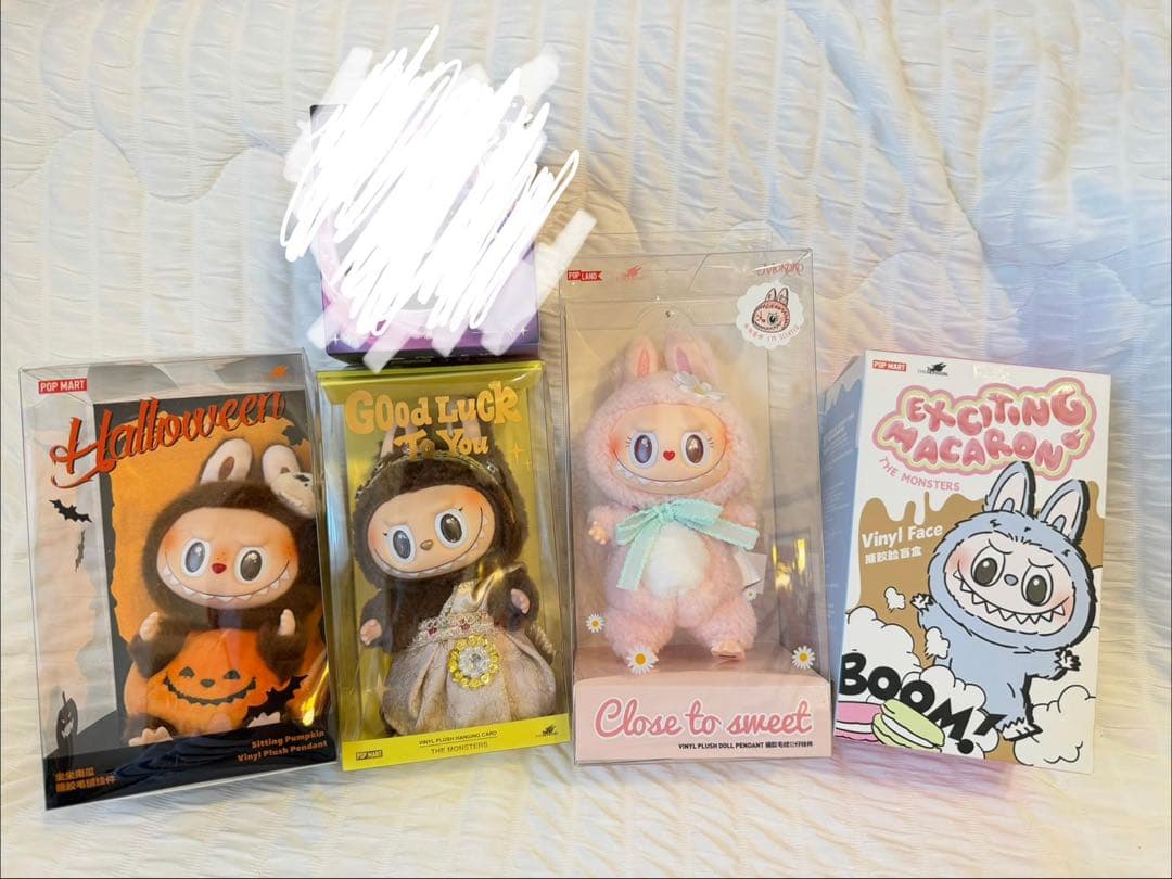 入手困難 ❣️popland タイ限定Labubu モココ　匿名配送 4点セット
