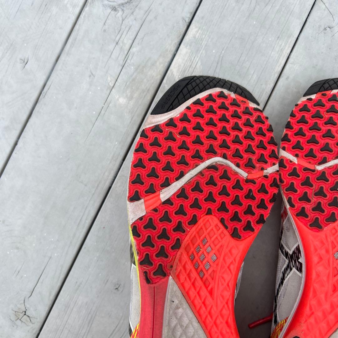 27.5 ASICS ターサーRP2ホワイト/レッド