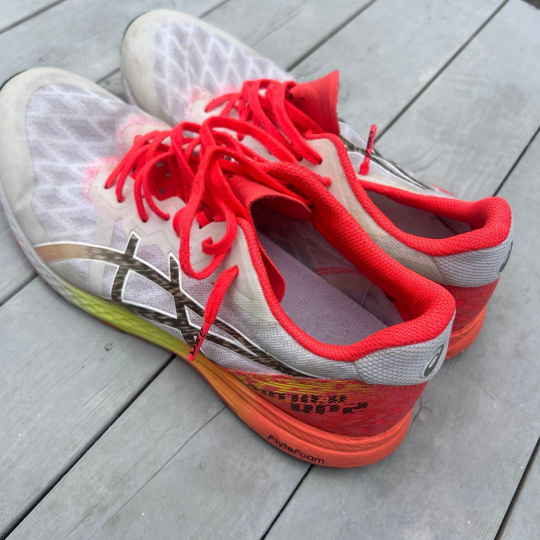 27.5 ASICS ターサーRP2ホワイト/レッド