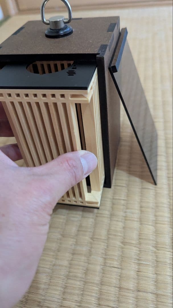 BRIGHTUS 組子シェード＆ケース 替え純正和紙×3枚 セット販売。