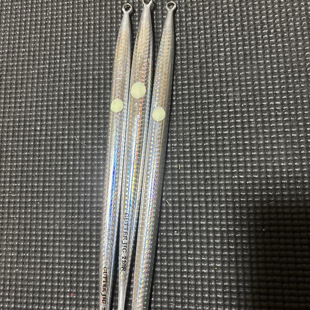 CUTTER JIG 220Z メタルジグ 3個セット