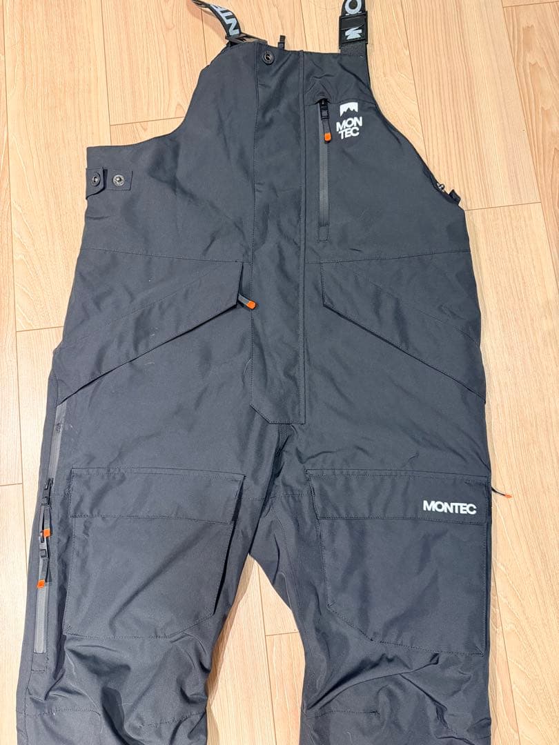 Montec Fawkスノボ パンツ メンズ Black M