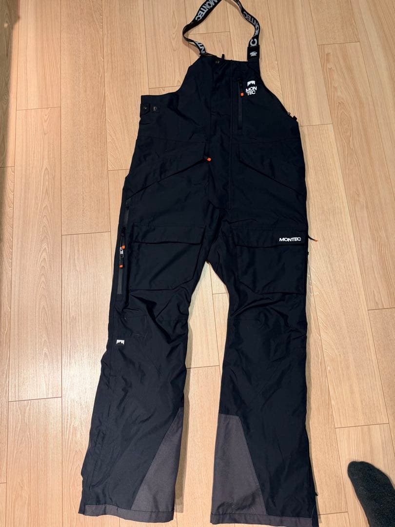 Montec Fawkスノボ パンツ メンズ Black M