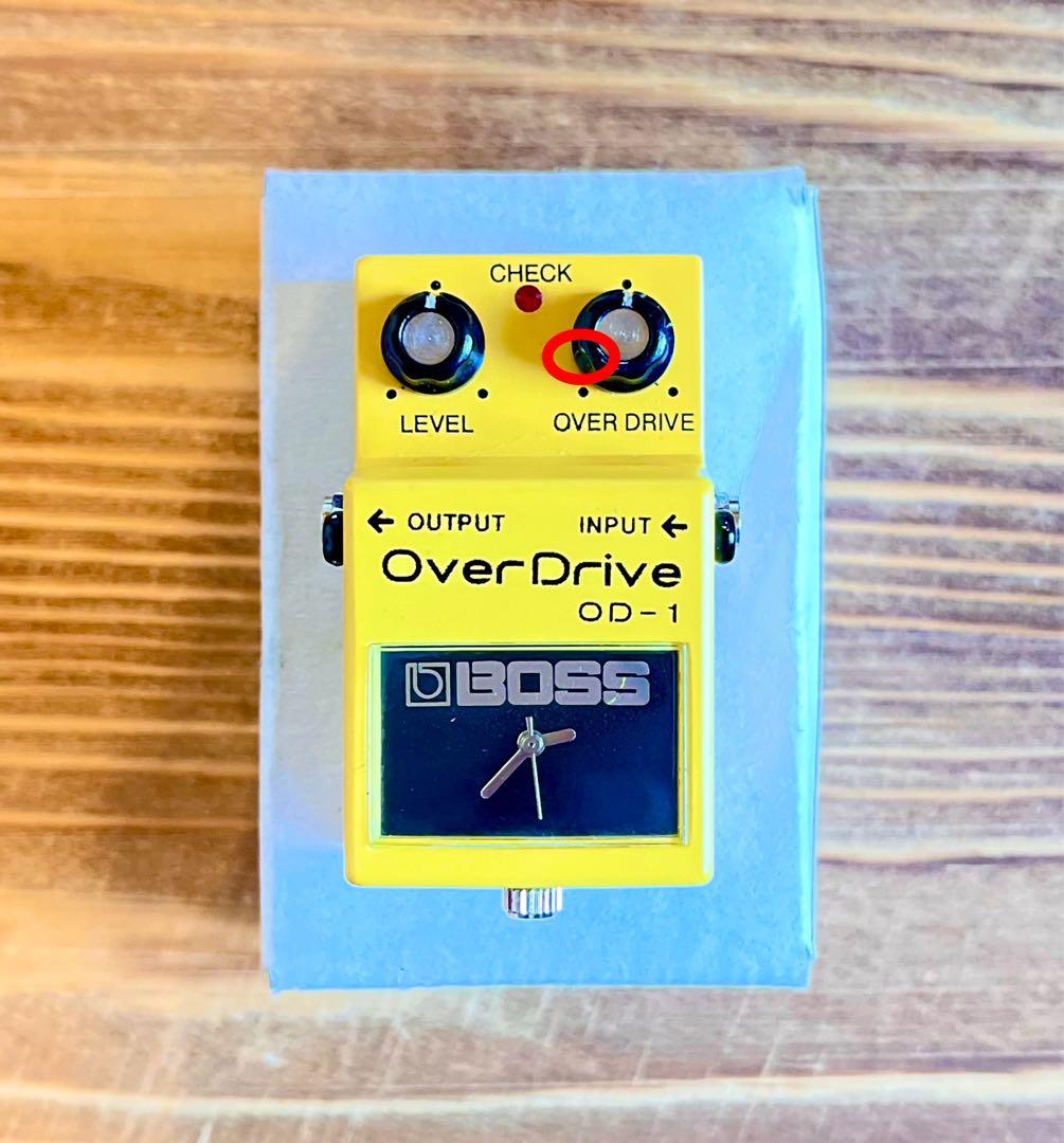 【新品】限定品　BOSS　OD-1 エフェクター　ミニクロック　時計　ノベルティ