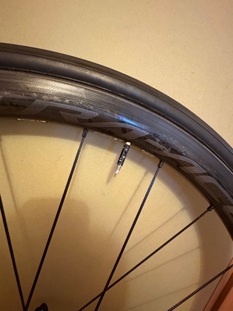 DURA-ACE ホイールWH-r9100c36TU リムブレーキ　前後セット