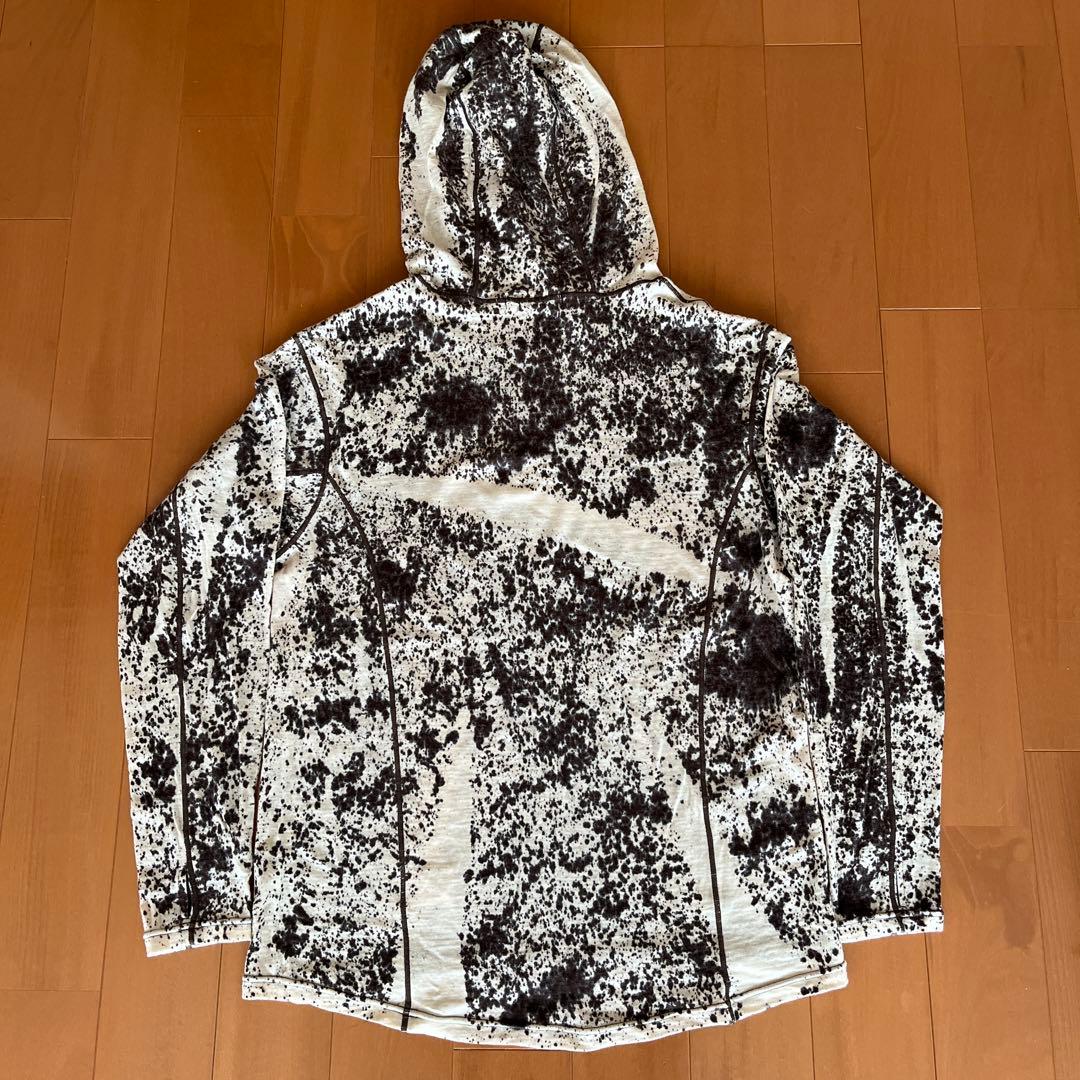 charbon シャルボン WOOL SPLASH DYE HOODIE