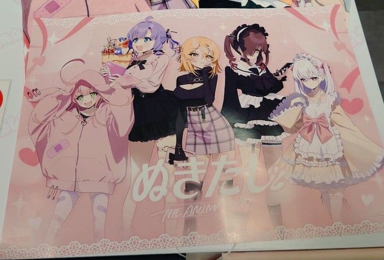 ぬきたし SHIBUYA109 ポップアップ 限定 数量限定 催事KVポスター
