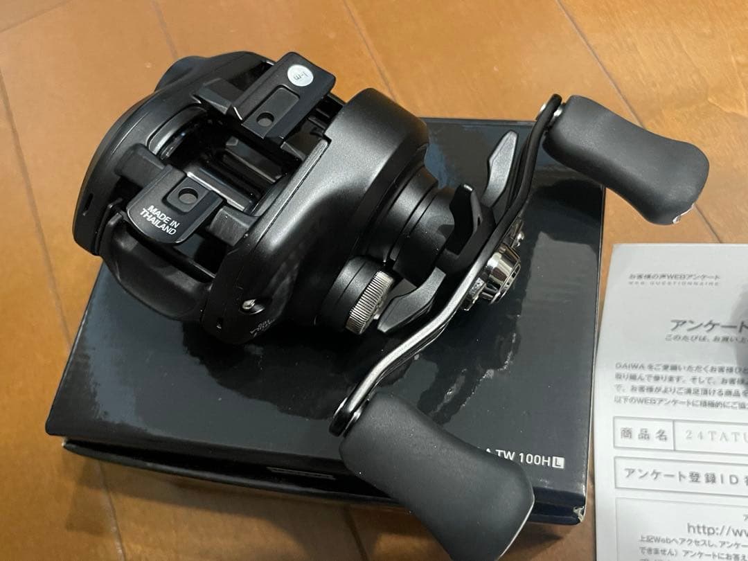 【美品】DAIWA 24TATULA TW100H L