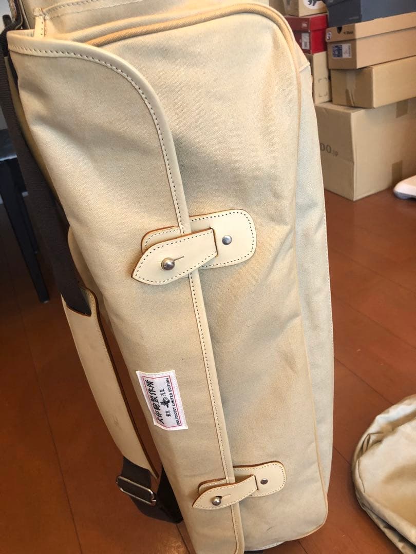 東京浅草　犬印鞄製作所　★帆布★ゴルフバッグ★