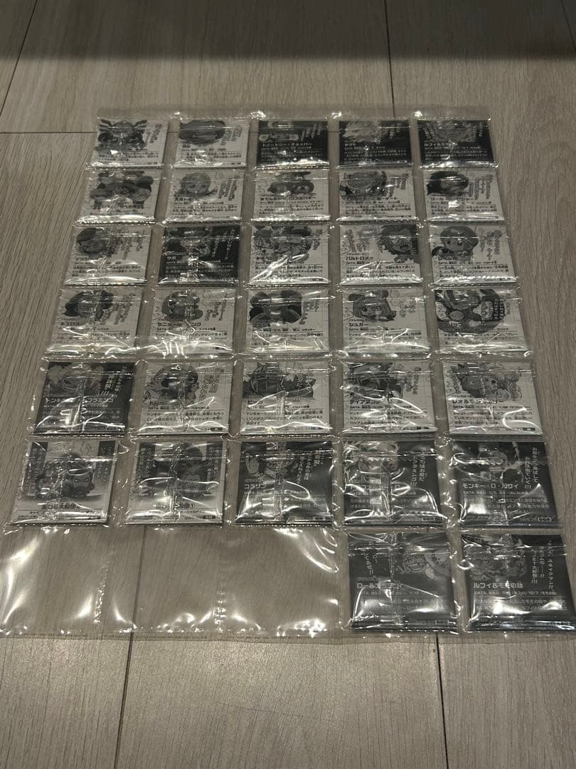 【最終値下げ】ワンピース ウエハース ステッカー コンプリート まとめ売り