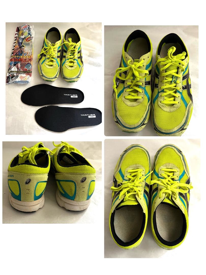 Nike サッカートレーニングシューズ　asicsランニングシューズ