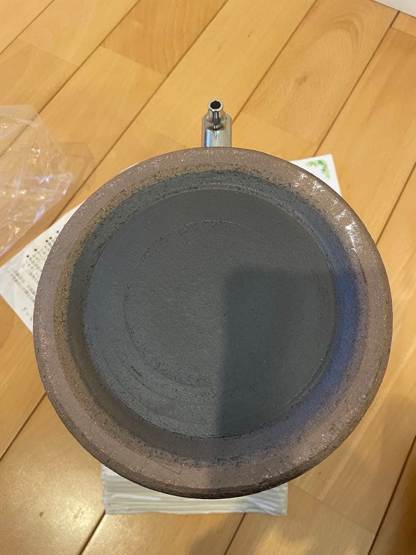 【新品未使用】備前金彩 焼酎サーバー 陶芸作家 安藤嘉規作