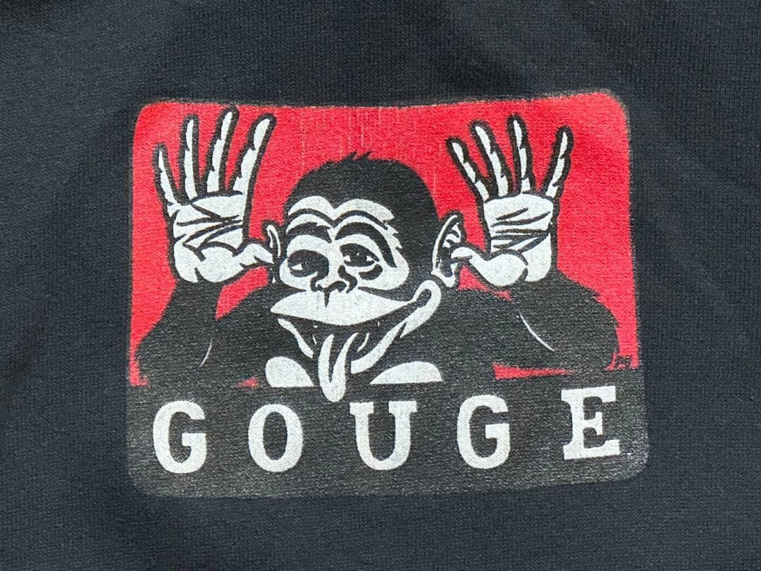 90‘s GOUGE Sweat Hoodie ガウジー ヴィンテージ パーカー