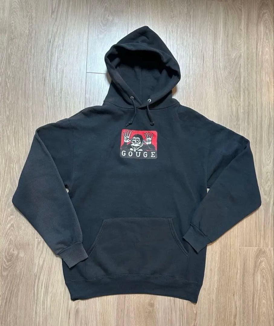90‘s GOUGE Sweat Hoodie ガウジー ヴィンテージ パーカー