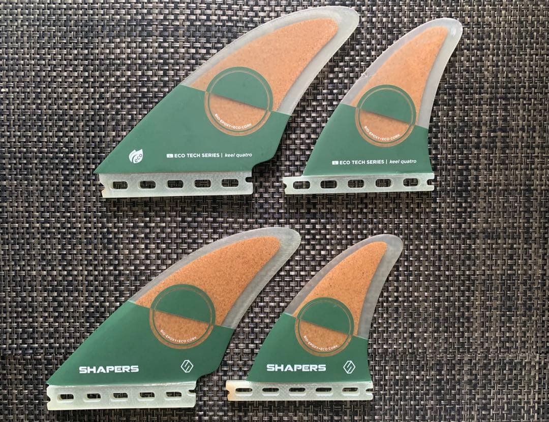 SHAPERS FINS - QUATRO KEEL クワッドフィン