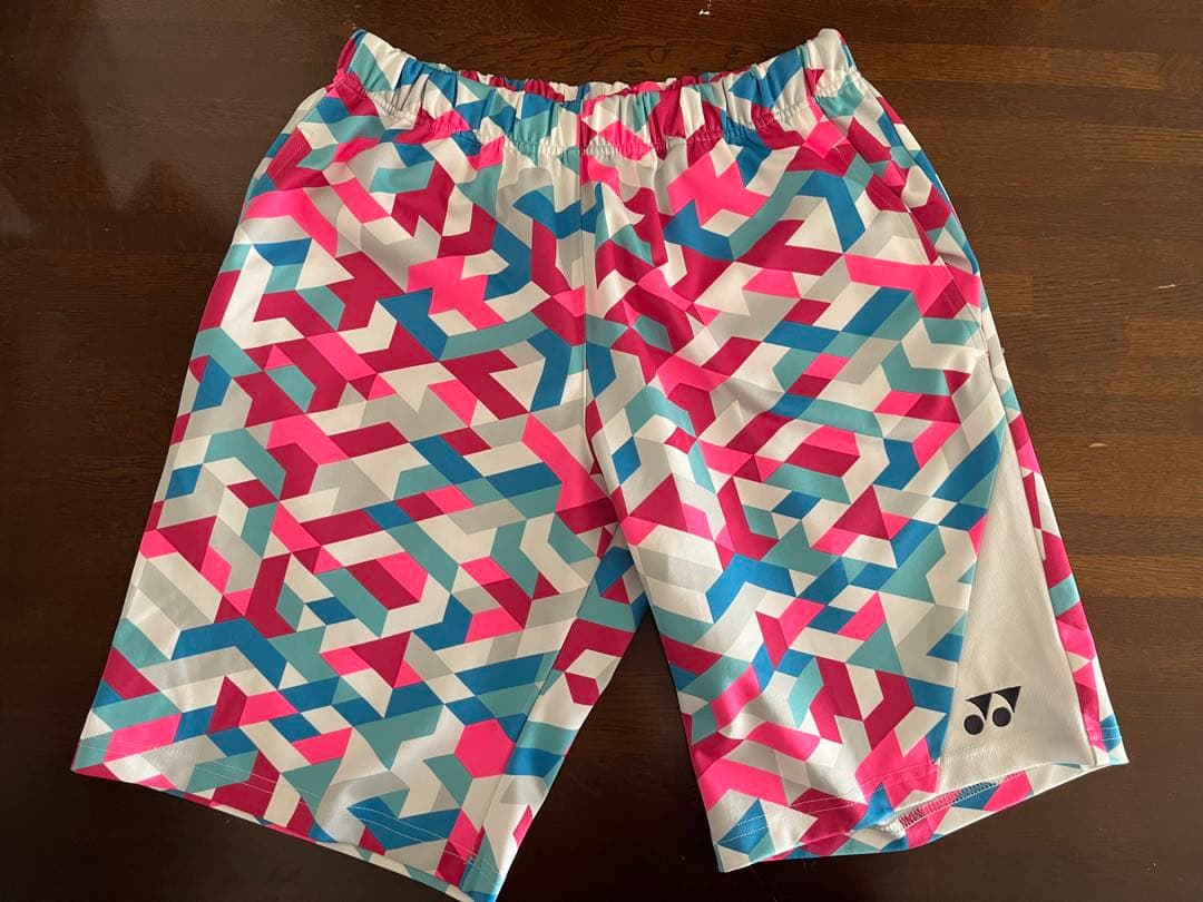 YONEX バドミントンウェア パンツ 幾何学模様