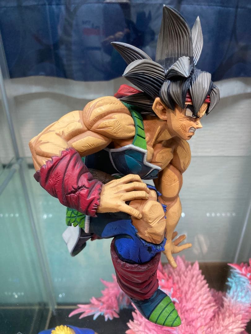 ドラゴンボール一番くじSMSP D賞　二次元彩色バーダックフィギュア
