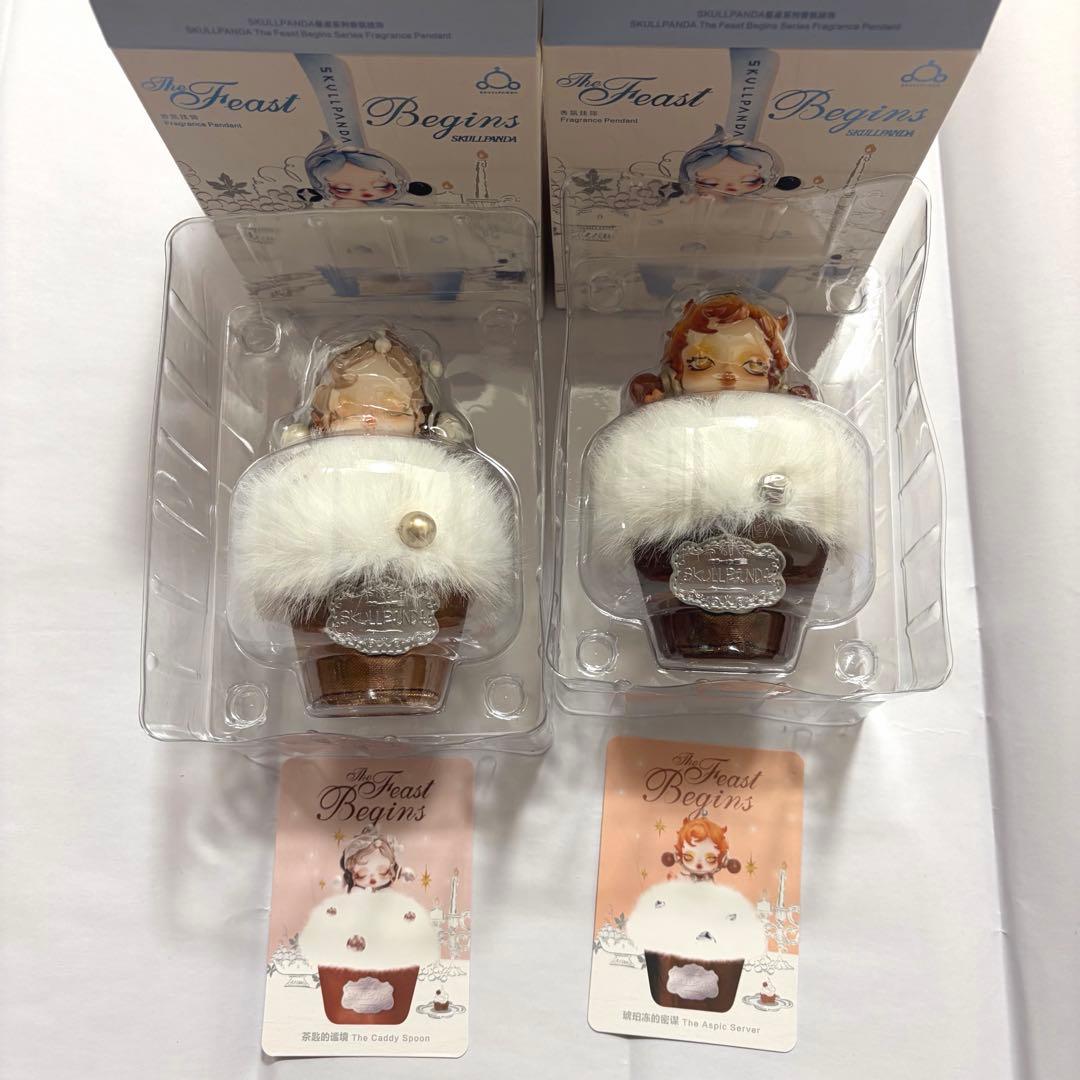 スカルパンダ サシェ ペンダント 2個セット ポップマート 正規品