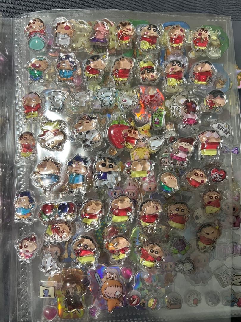 値下げ！シール帳完成品　シール大量　ボンボンドロップシール