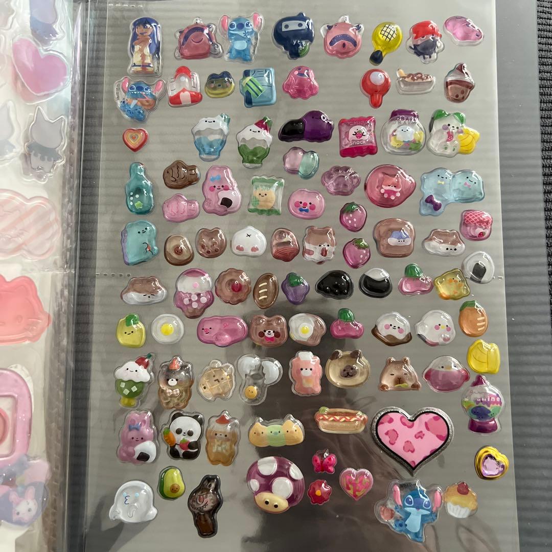 値下げ！シール帳完成品　シール大量　ボンボンドロップシール