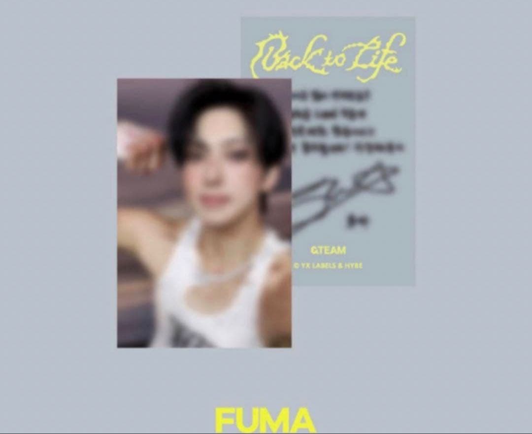 &TEAM フウマ FUMA fuma フォトカードホルダー