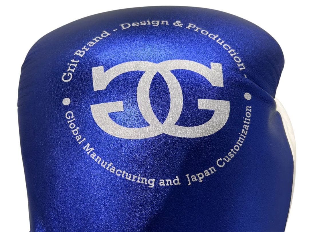 ボクシング GRIT BOXING GLOVE LLIC LEATHER BULE