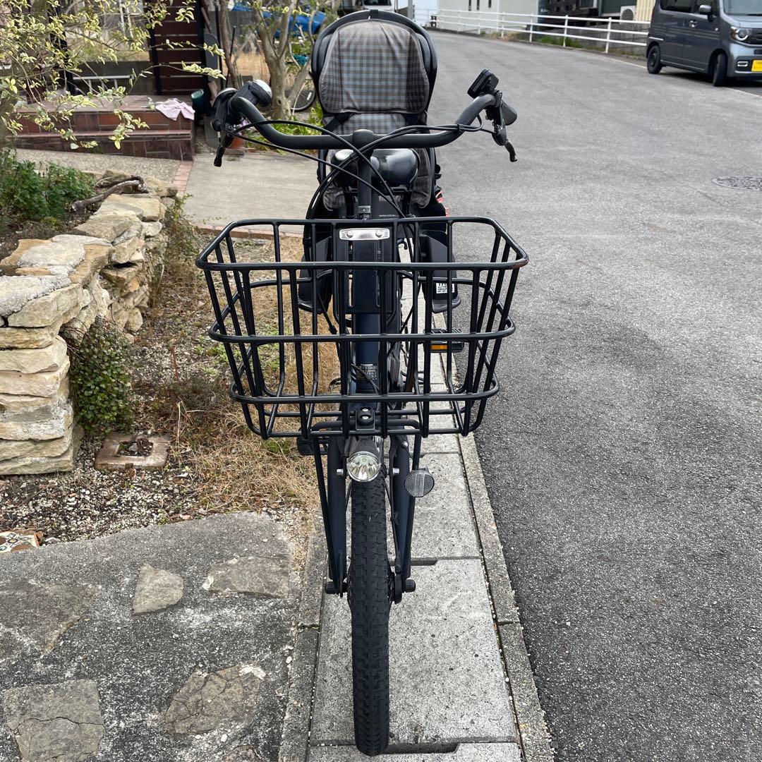 【引取限定】パナソニック 電動自転車 チャイルドシート付