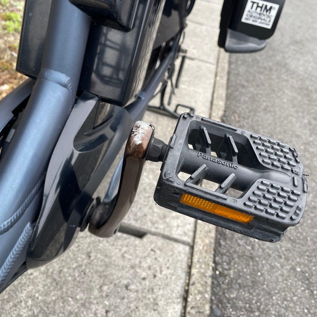 【引取限定】パナソニック 電動自転車 チャイルドシート付