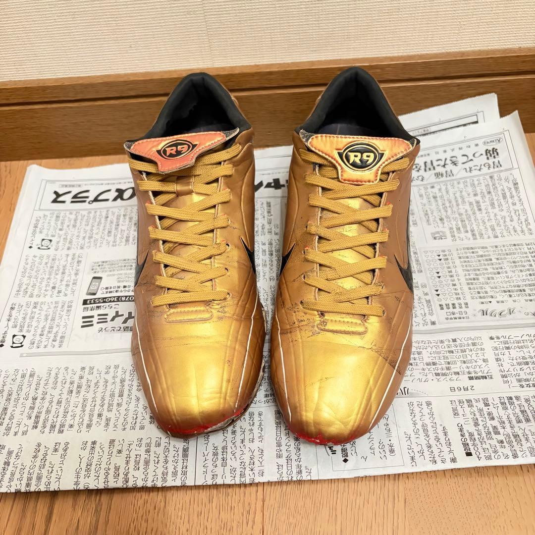 NIKE マーキュリアルヴェイパー2 ゴールド　25.5cm
