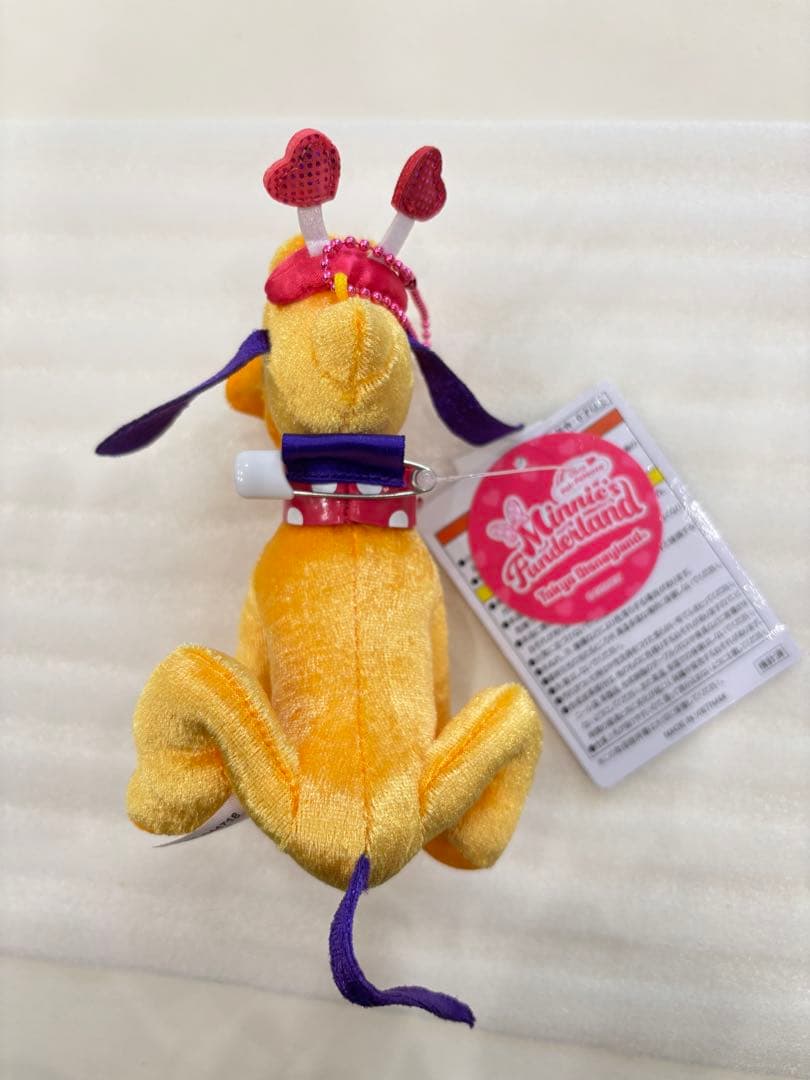 パルパルーザ　ミニーのファンダーランド　ぬいぐるみバッジ　ミニーミッキープルート