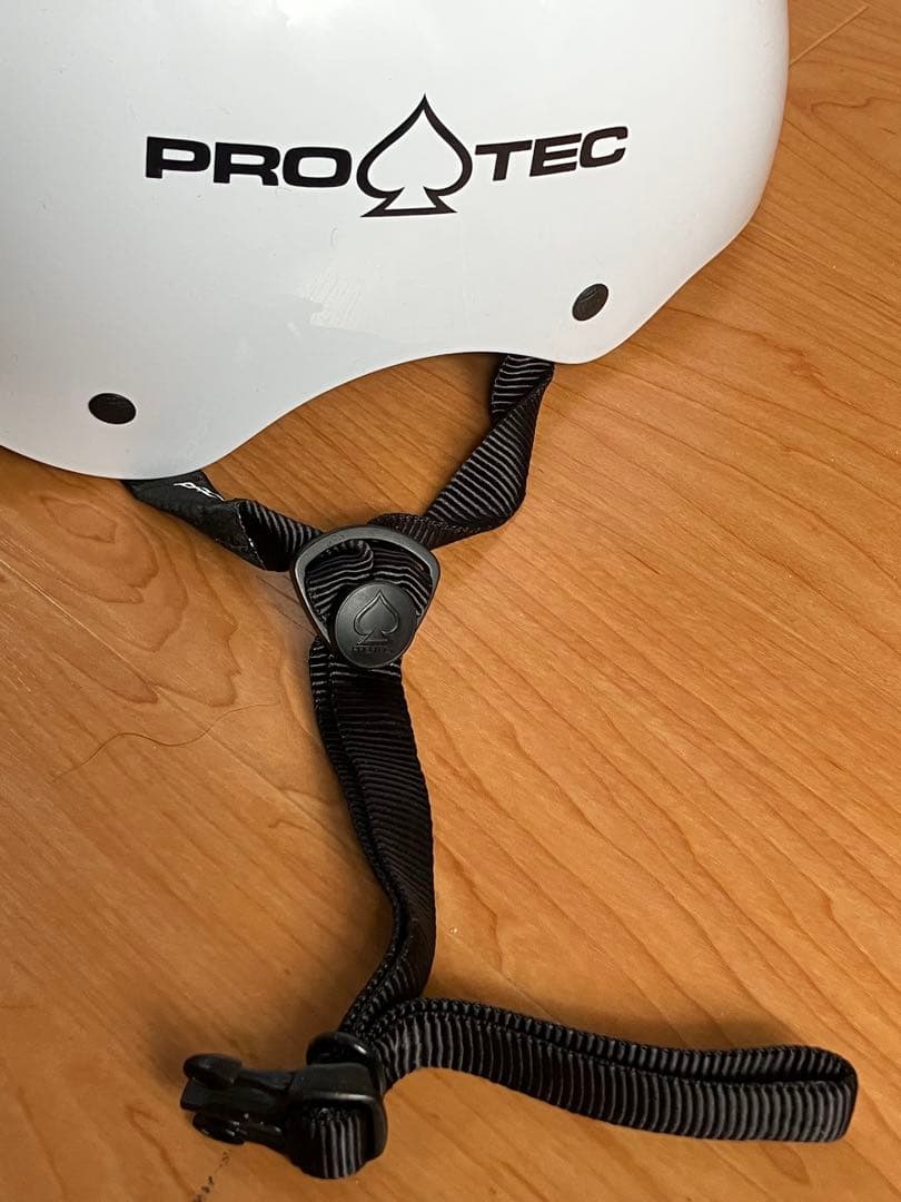 PRO-TEC プロテック スケートヘルメット グロスホワイト サイズM