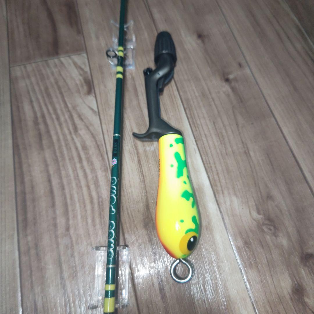 バスダス　BASS.DASS オフセットグリップ　実釣未使用　ロッド超美品