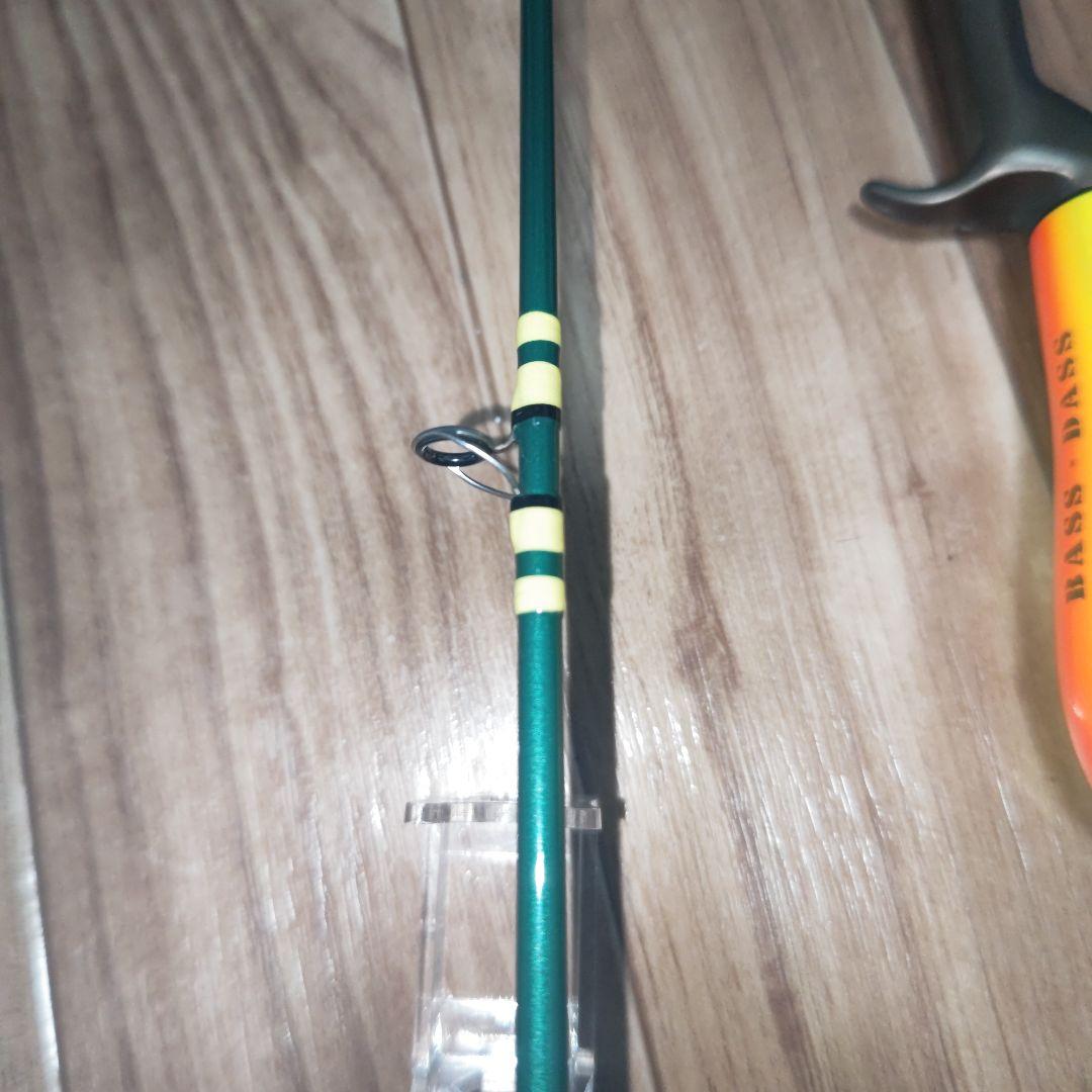 バスダス　BASS.DASS オフセットグリップ　実釣未使用　ロッド超美品