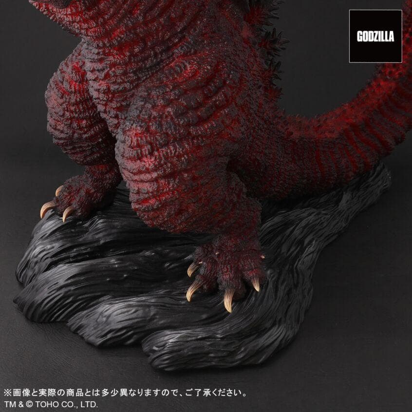 日比谷ゴジラスクエア　ゴジラ像　5th anniversary　レッドクリア