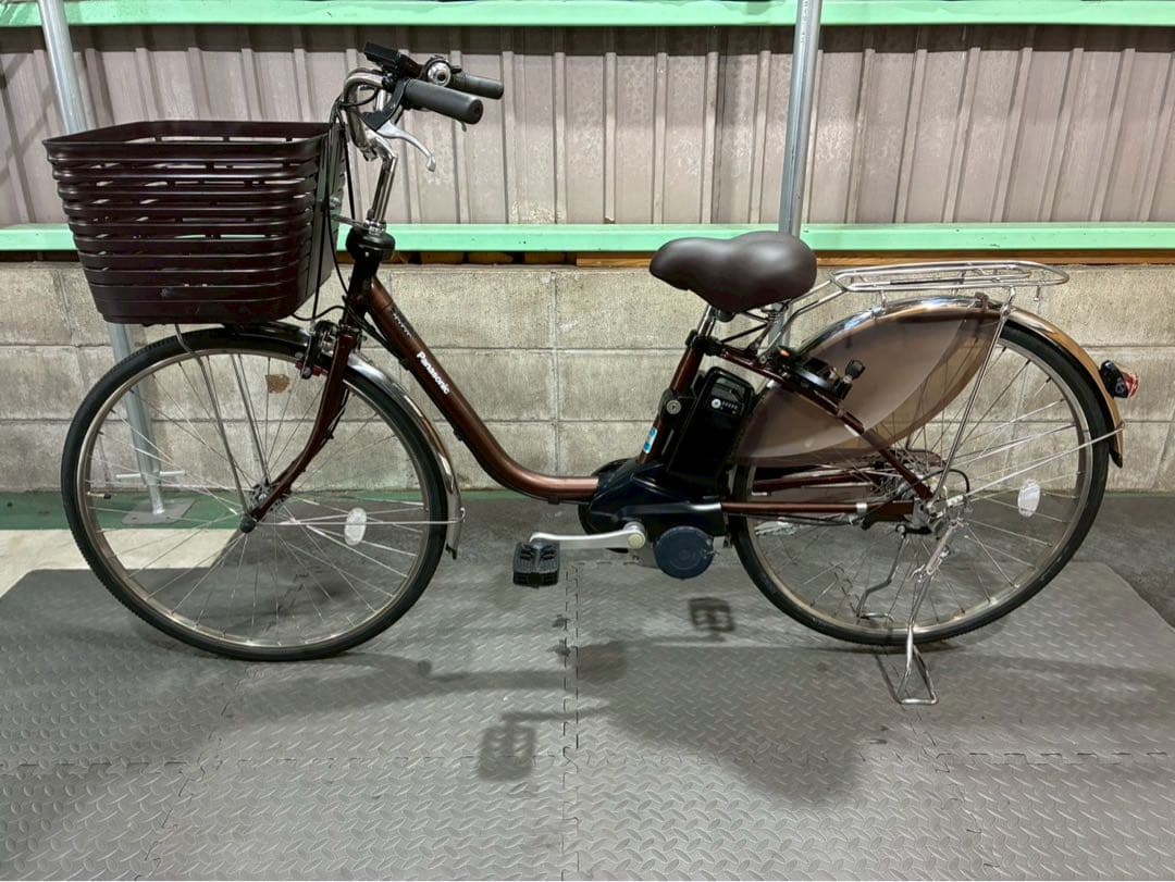№8623電動自転車パナソニックビビDX26インチ