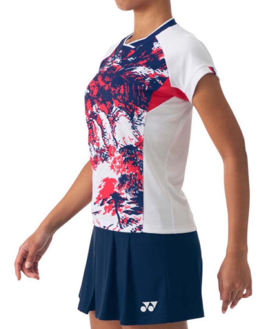 YONEX Paris Olympic バドミントン 韓国代表ゲームシャツ Ｌ