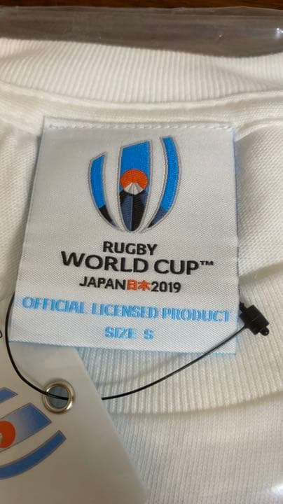 ラグビーワールドカップ 2019 日本代表ベスト8進出記念Tシャツ 白 Sサイズ