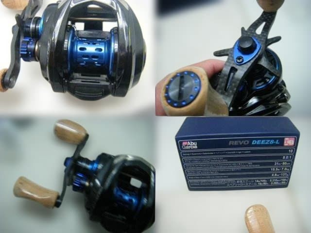 即決！◆新品！アブガルシア レボ DEEZ8-L 左巻◆青木大介