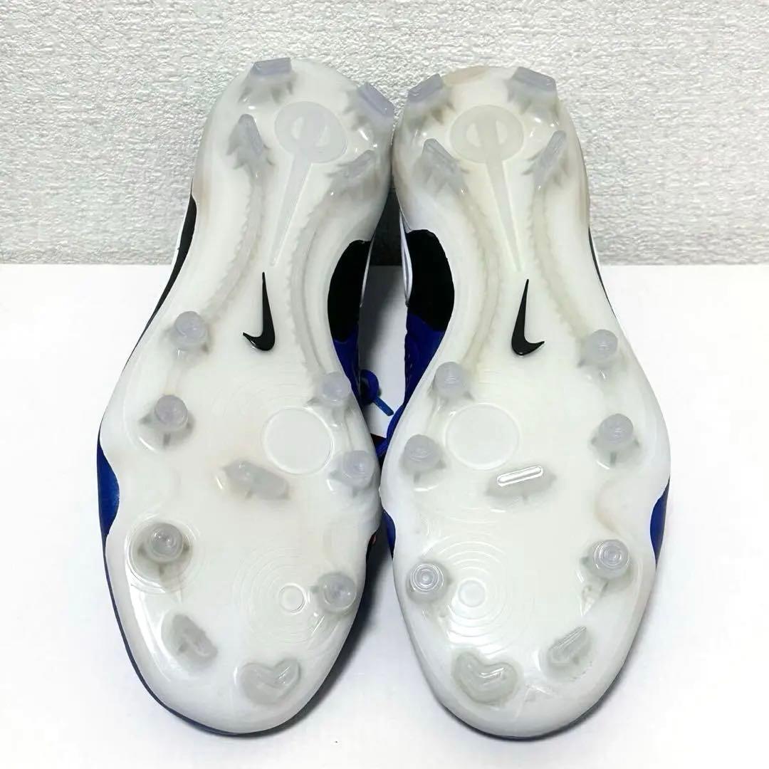 ナイキ 27.5 レジェンド 10 エリート スパイク サッカー FG 靴 青