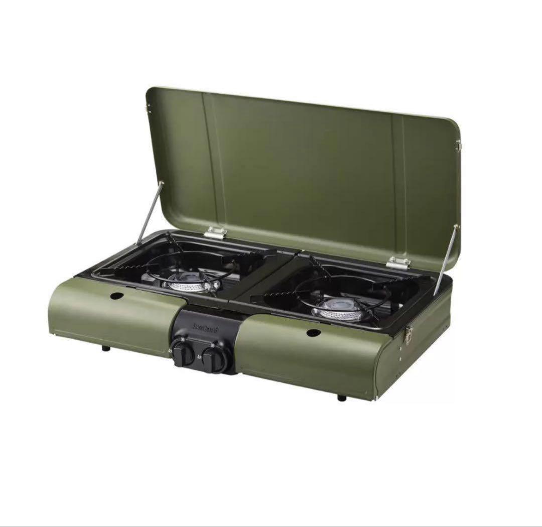 新品　イワタニ FLAT TWINS BBQこんろCB-TBG-2-OL