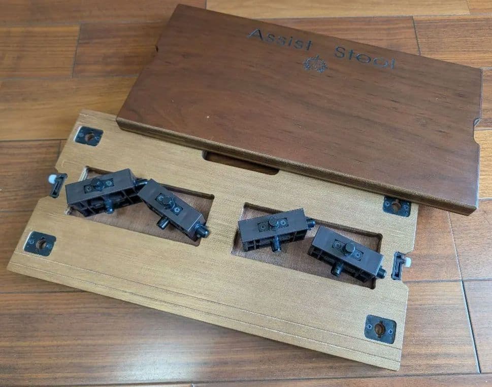 木製ピアノ足台　吉澤アシストスツール・アシストペダル　セット