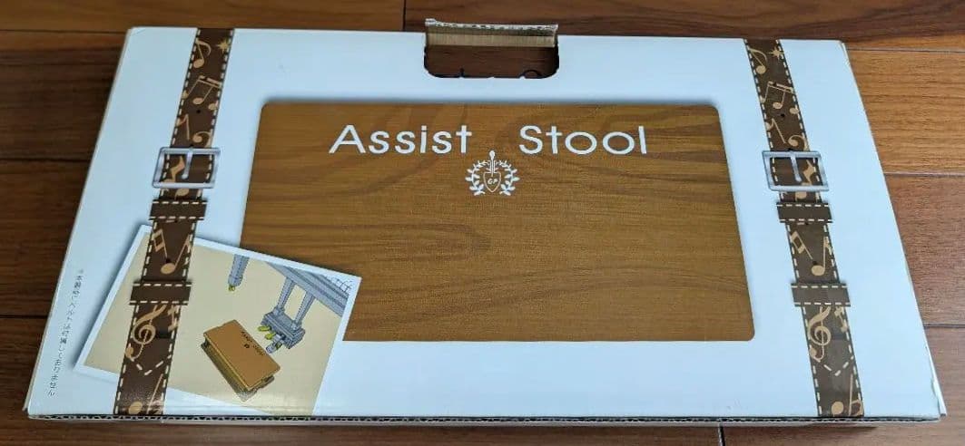 木製ピアノ足台　吉澤アシストスツール・アシストペダル　セット