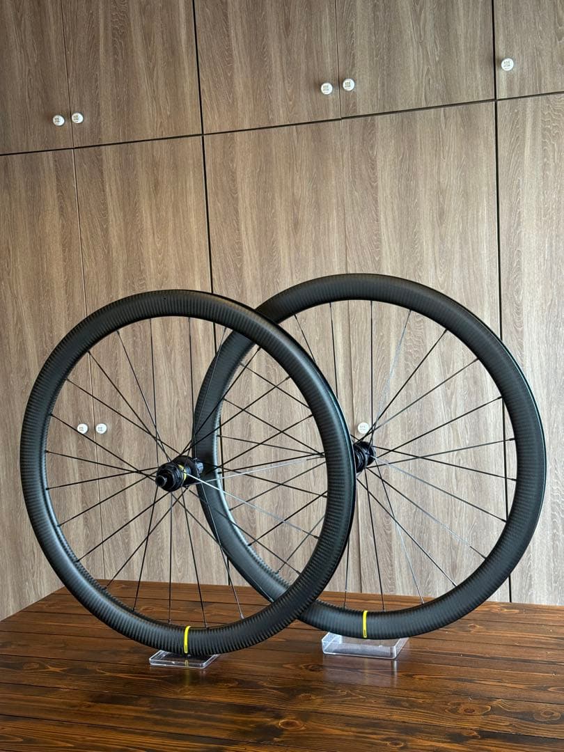 美品マヴィック　コスミックSL45ディスクカーボンホイールペア