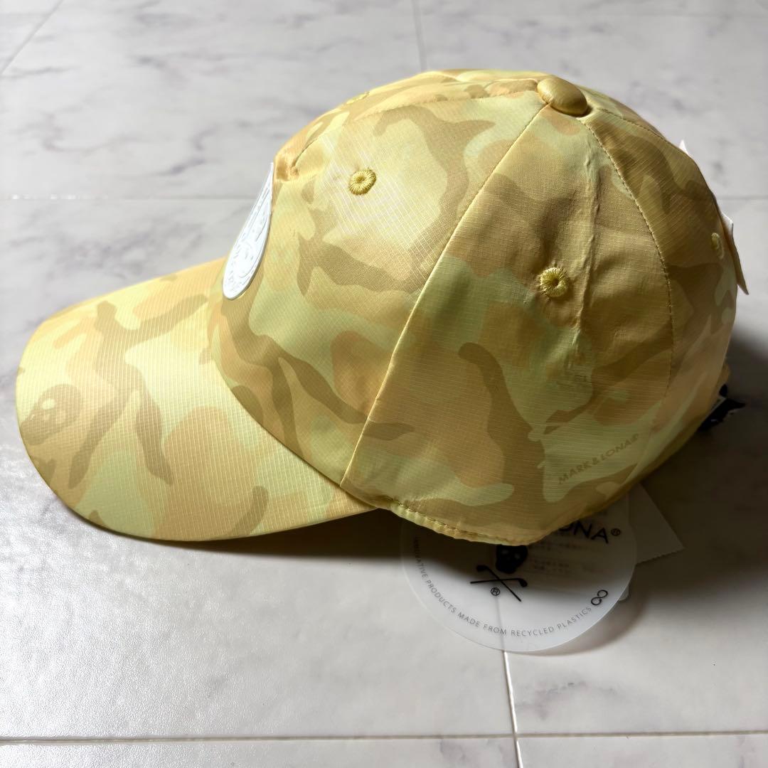 新品タグ付き MARK&LONA Gauge Cap キャップ イエロー