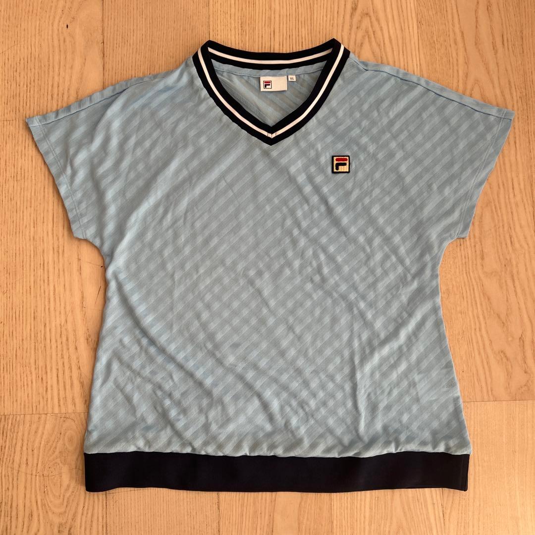 FILA 水色 セットアップ XLサイズ