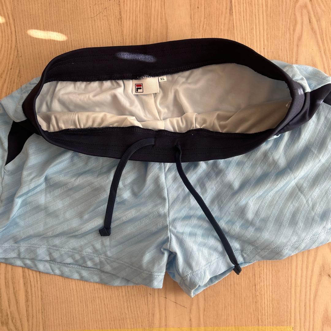 FILA 水色 セットアップ XLサイズ