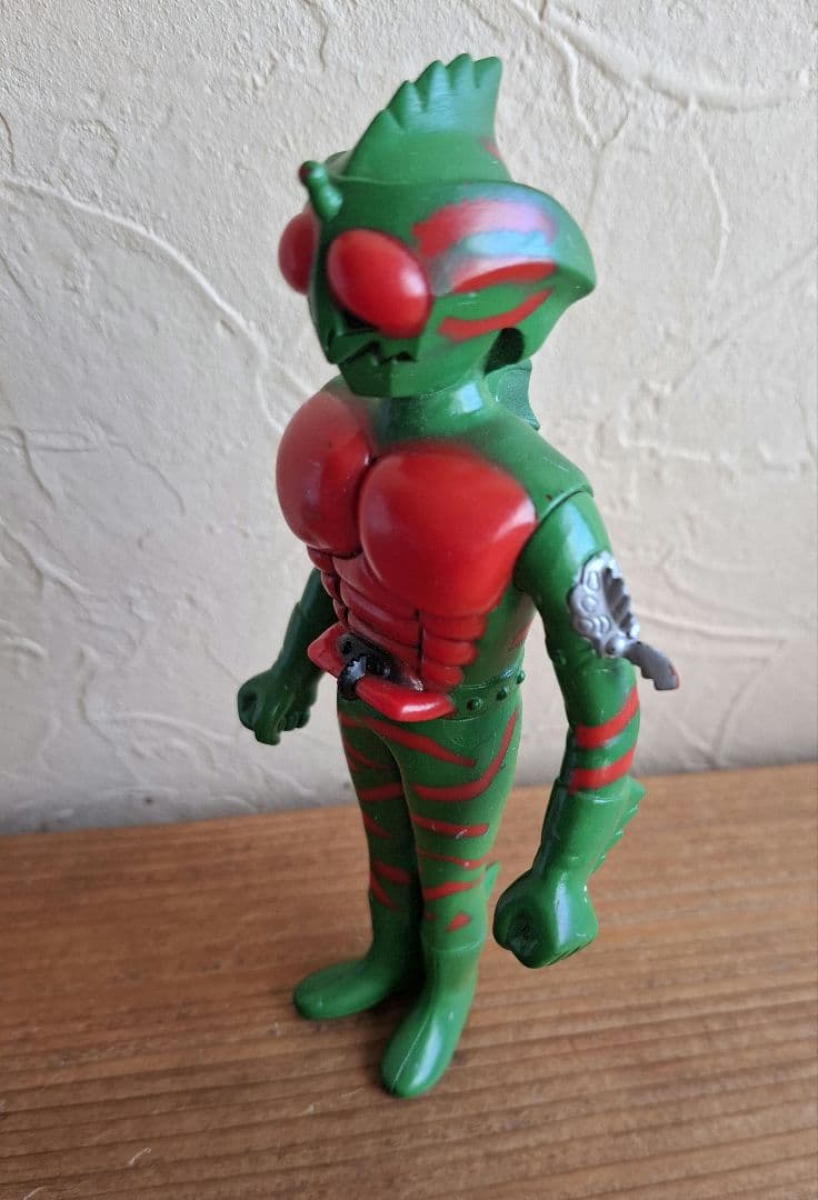 ポピー 仮面ライダー アマゾン ソフビ　昭和レトロ　80年代 当時物