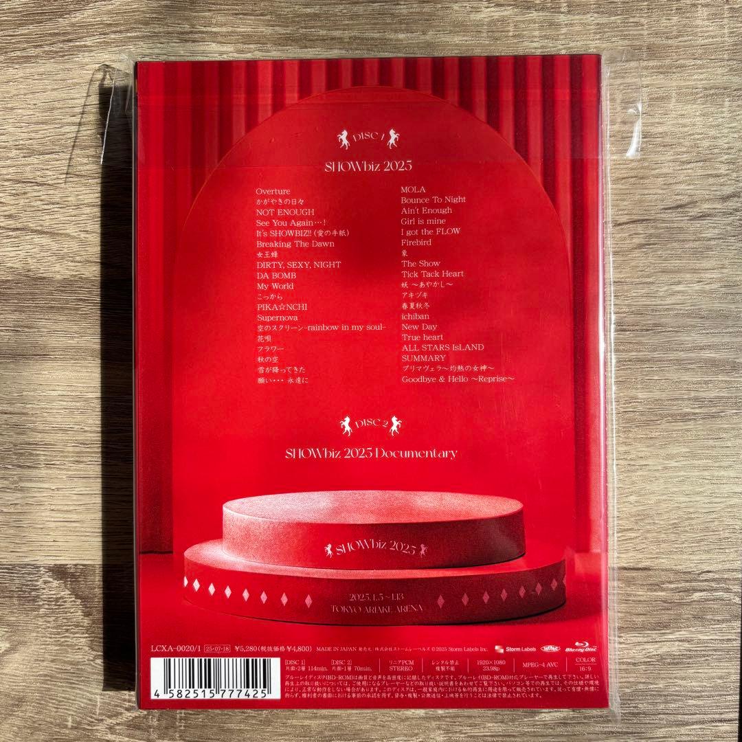 【新品未開封】SHOWBbiz 2025 Blu-Ray
