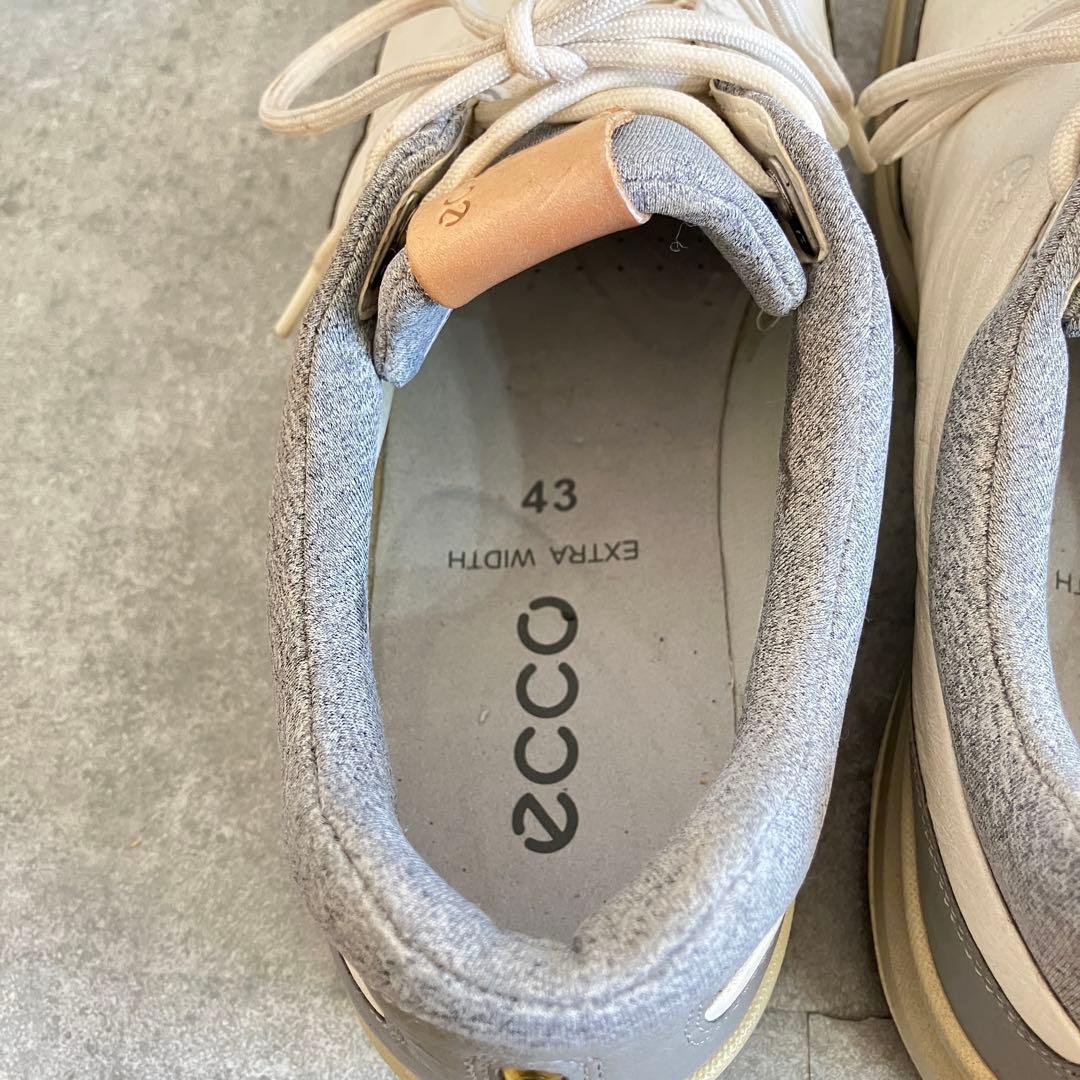 【美品】eccoゴアテックス　BIOM HYBRID ゴルフシューズ 【27】