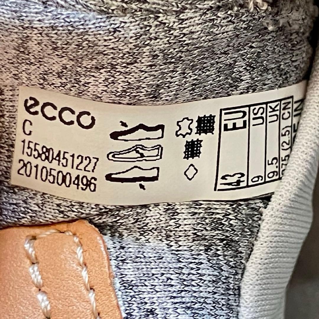【美品】eccoゴアテックス　BIOM HYBRID ゴルフシューズ 【27】